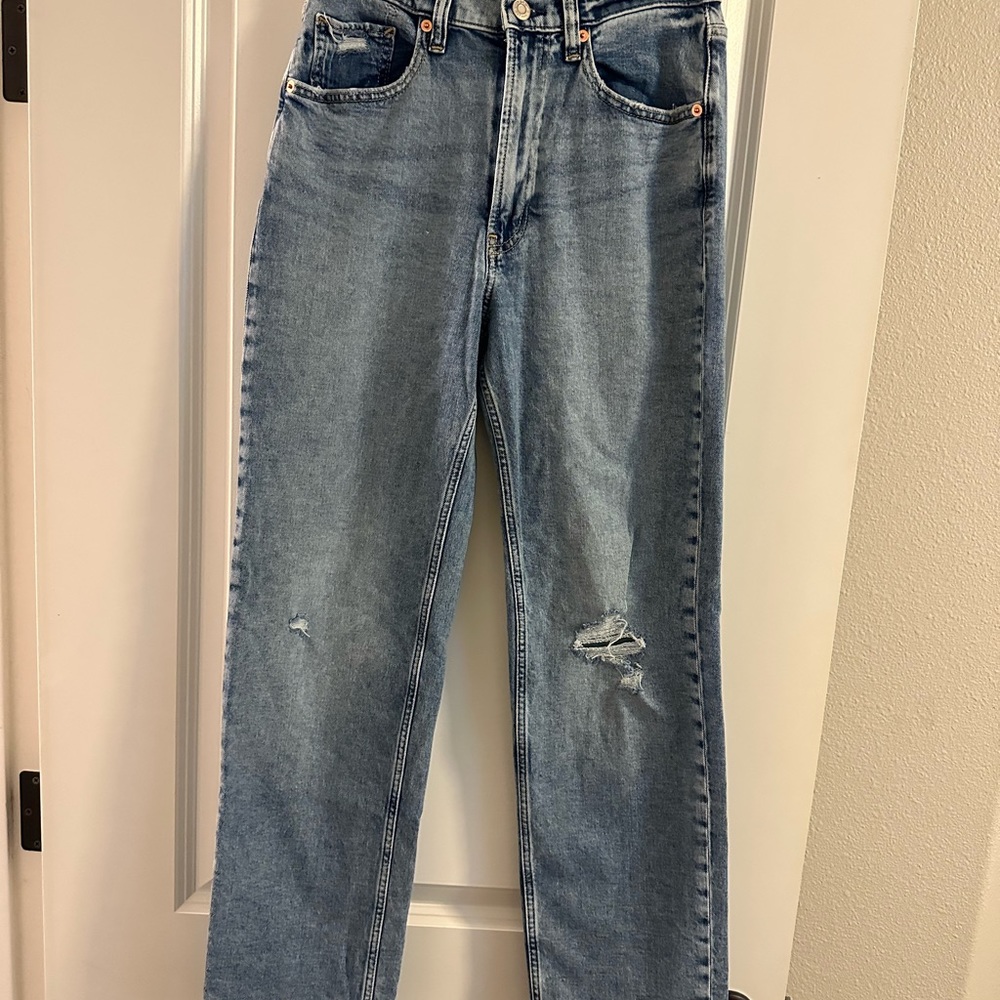 90s loose high rise gap jeans